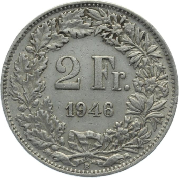 Preview: 2 Franken 1946 B